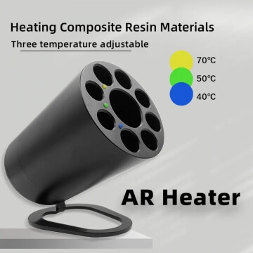 30W big power Dental AR Heater Composite Resin Heating Heater With Display Screen Dentist Material Warmer Equipment