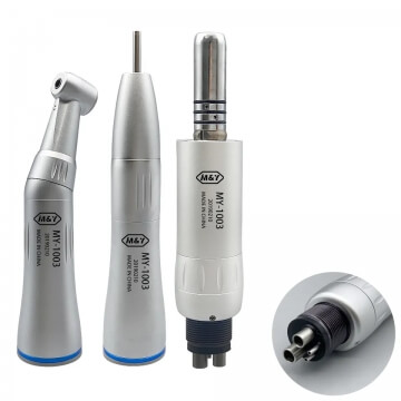 Dental equipment inner water low speed handpiece kits contra angle straight handpiece airmotor low speed handpiece dentist tools