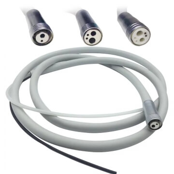 M&Y dental handpiece Silicone tubing/hose 2/4 /6hole fiber optic dental unit spare part