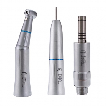 Dental 1:1 ceramic bearing inner water spray low speed handpiece Electric air motor contra angle handpiece kits